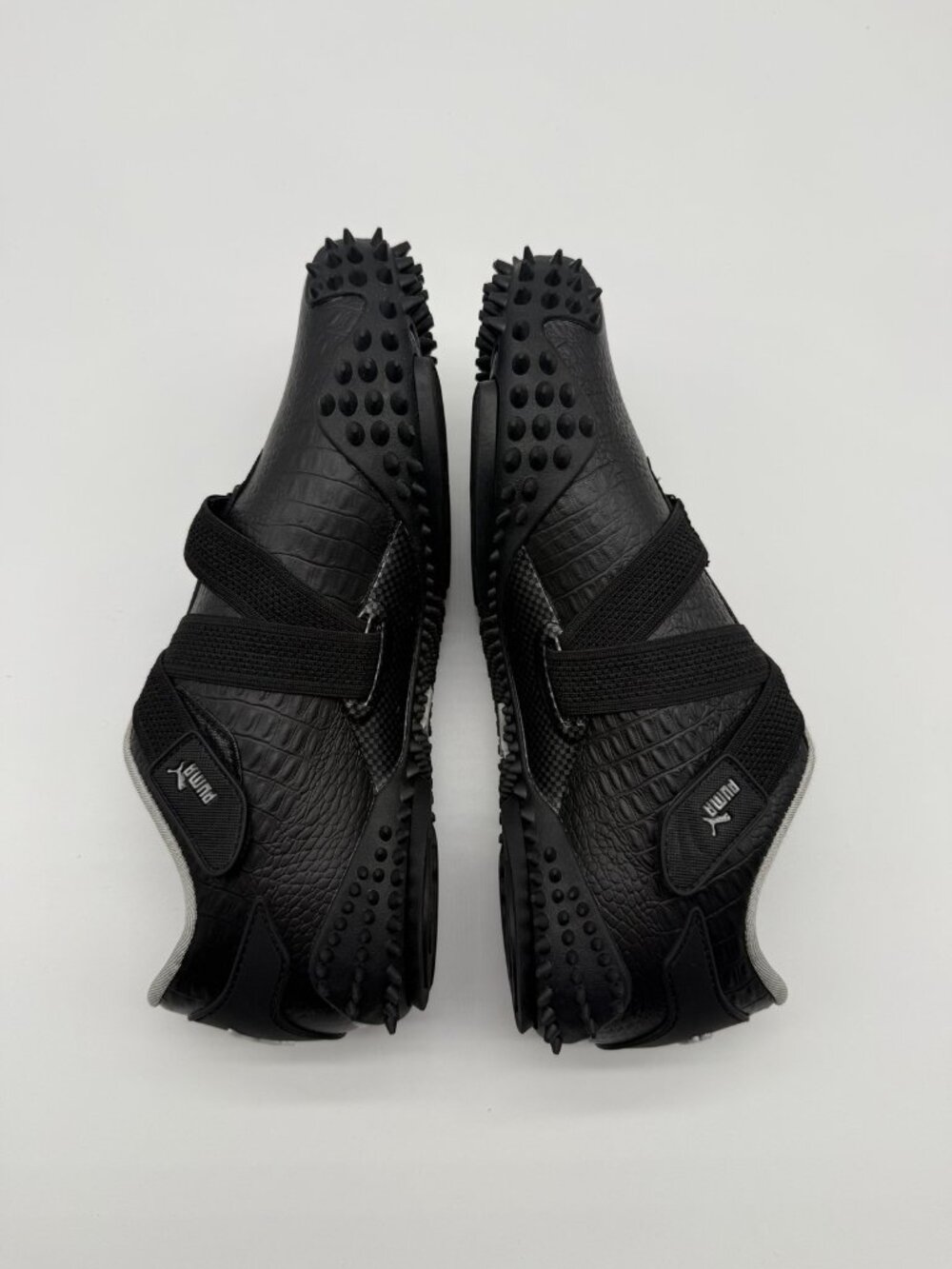 Puma X A$AP ASAP Rocky Mostro Men's Size 8.5 Black Silver Sneakers 404408-01 - Picture 5 of 9